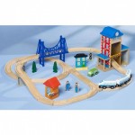 Set trenulet Univers City Train cu gara centrala 